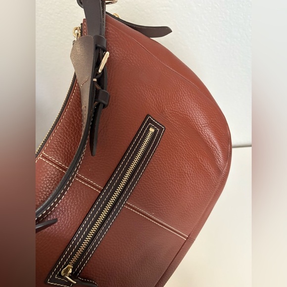 Dooney & Bourke handbag Brown And Dark Brown Single Strap Safari - Picture 12 of 16